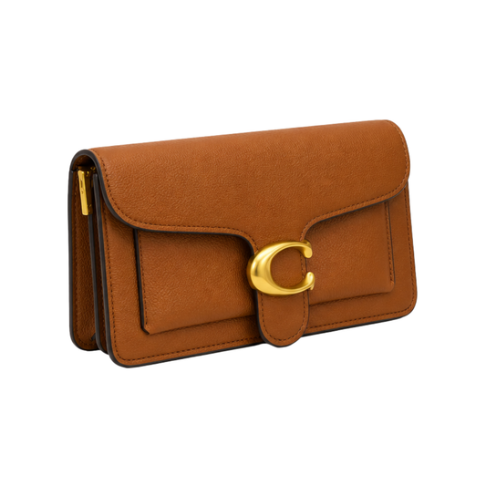 Coach Tabby Shoulder Bag 26 Camel Brown – product view