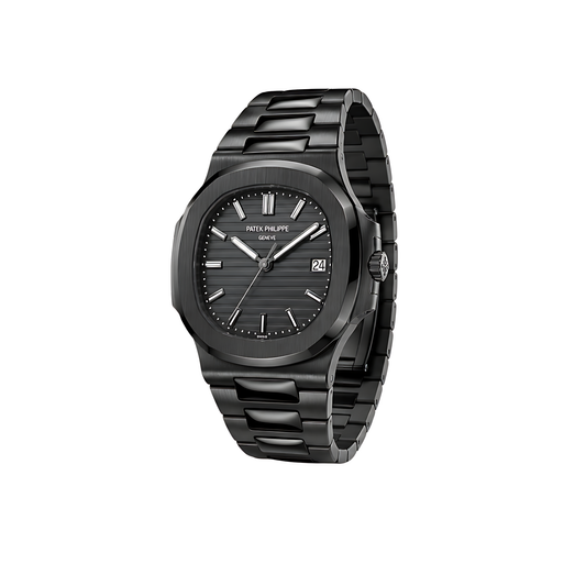 Patek Philippe Nautilus 5711 Black Textured Dial Matte Black Watch - image 2