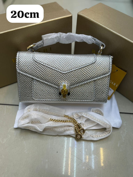 Bvlgari Bag Serpenti Forever Top Handle & Chain Shoulder Bag – product view