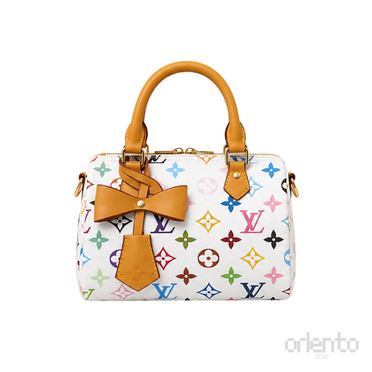 Louis Vuitton X Takashi Murakami Speedy White Multicolor Monogram Bag – product view