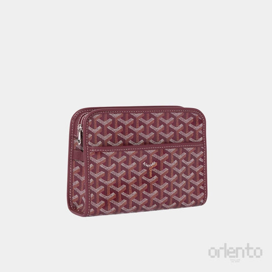 Goyard Bag Jouvence Toiletry Bag Burgundy – product view