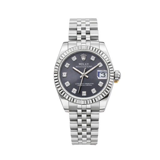Rolex Watch | Datejust Oystersteel Purple Dial