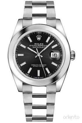 Rolex | Datejust 41 Black Dial - Free & Fast UAE Shipping