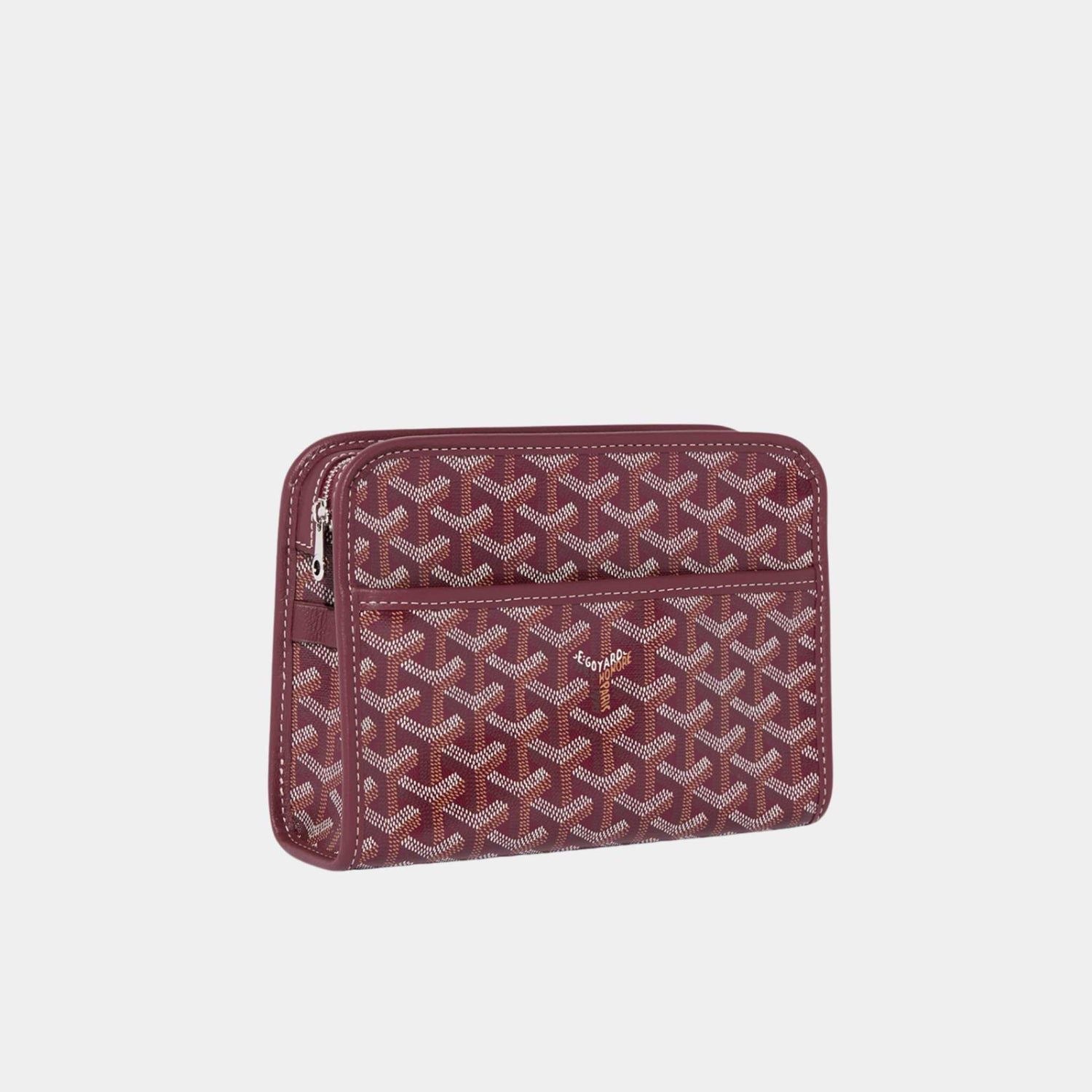 Goyard Bag Jouvence Toiletry Bag Burgundy – product view