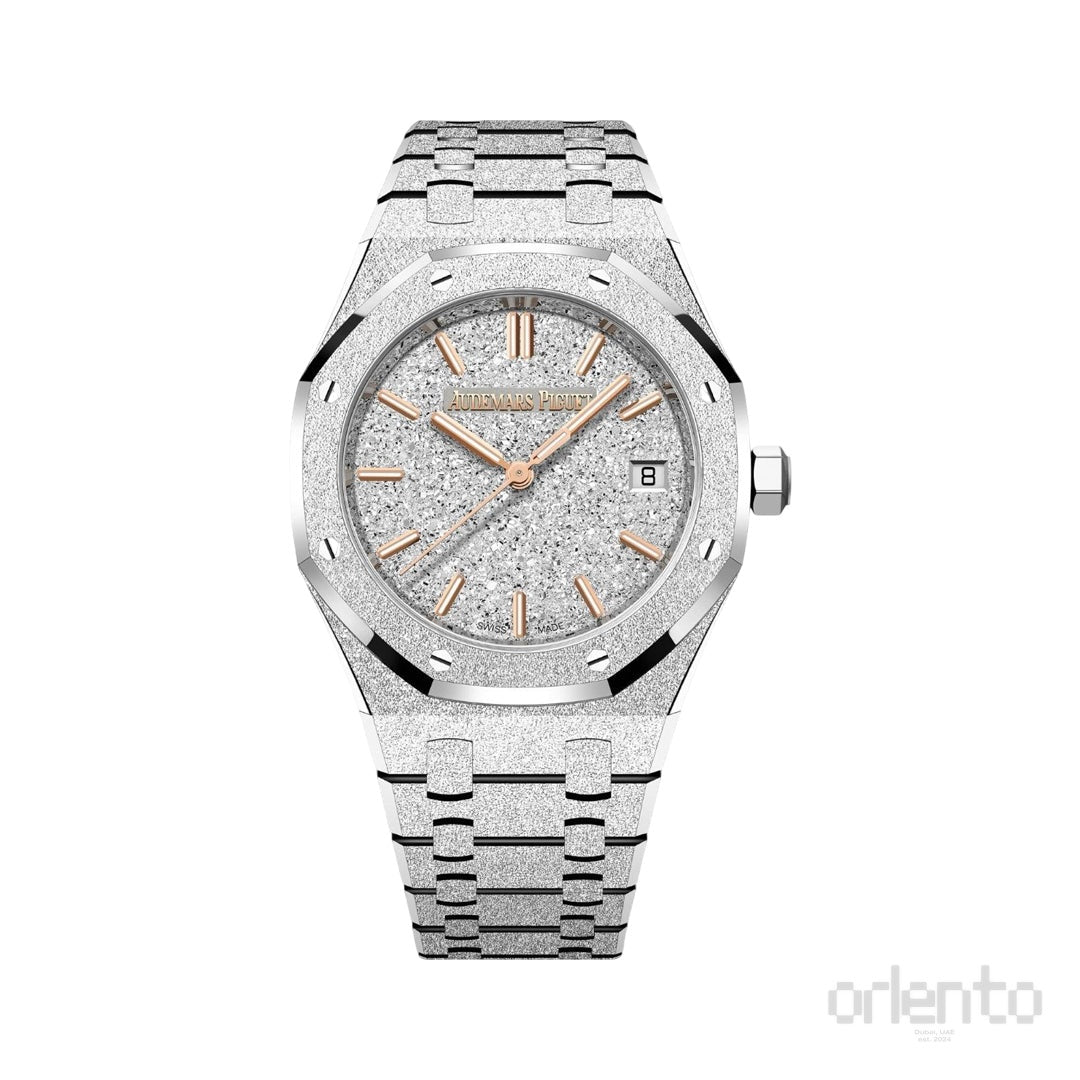 Audemars Piguet | Royal Oak Frosted Dial - Free & Fast UAE Shipping