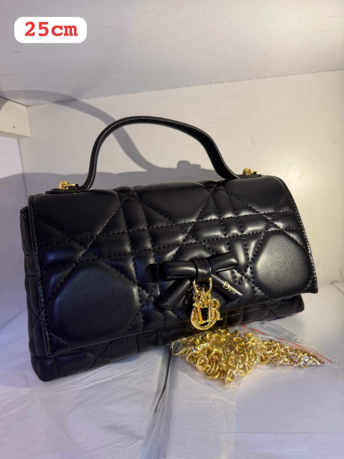 Dior Bag Top Handle Mini Black – product view