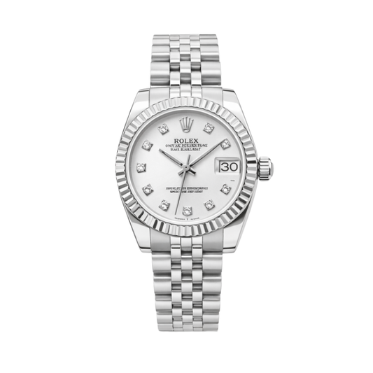 Rolex Watch | Datejust Oystersteel White Dial