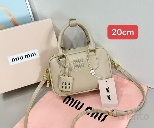 Miu Miu Bag Arcadie Leather Top Handle – product view