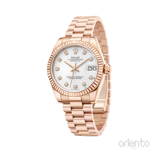 Rolex | Datejust 28 Diamond White Dial