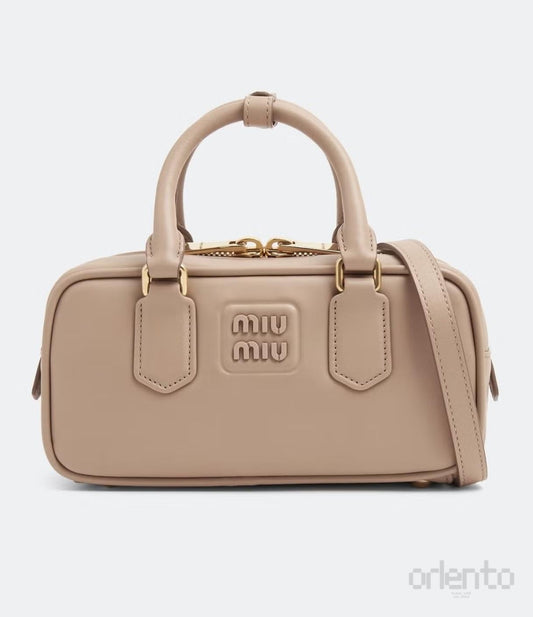 Miu Miu Bag Arcadie Leather Beage – product view