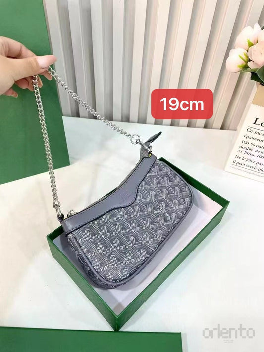 Goyard Bag Hirondelle PM Shoulder Grey – product view