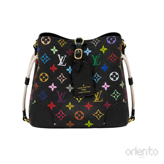 Louis Vuitton Monogram Multicolore NeoNoe Black Bag – product view