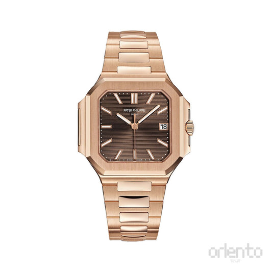 Patek Philippe | Cubitus Rose Gold Brown Dial - Free & Fast UAE Shipping