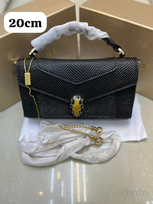 Bulgari Bag Serpenti Forever Leather Phone Case – product view