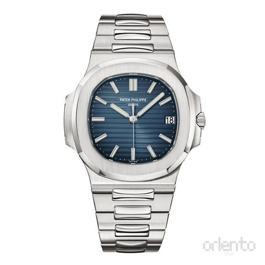 Patek Philippe | Nautilus Black-Blue Dial - Free & Fast UAE Shipping