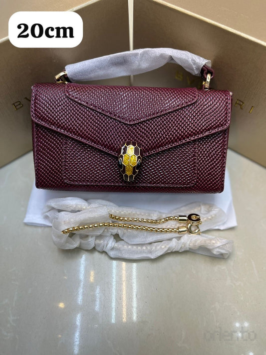 Bvlgari Bag Serpenti Forever Burgundy – product view