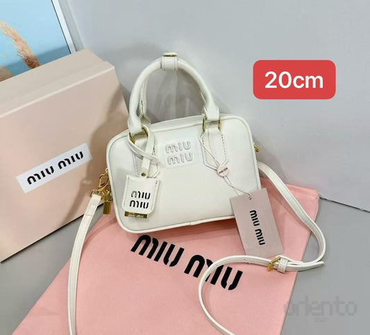 Miu Miu Bag Arcadie Leather White – product view