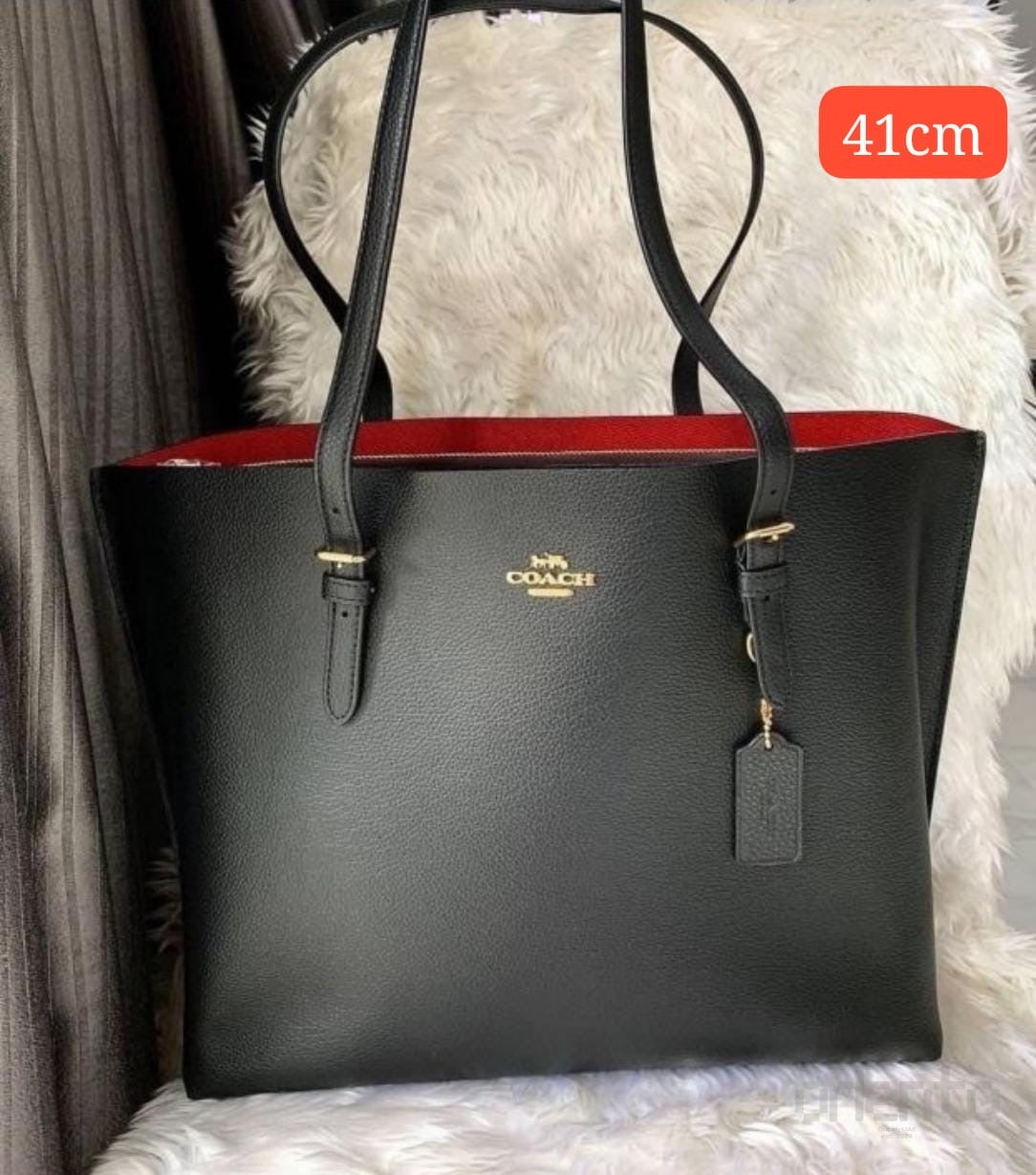 Coach Bag Mollie Tote Black – product view