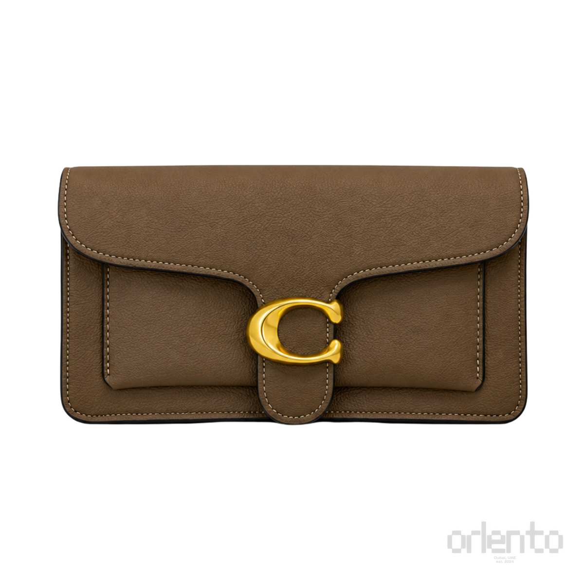 Coach Tabby Shoulder Bag 26 Dark Stone – product view