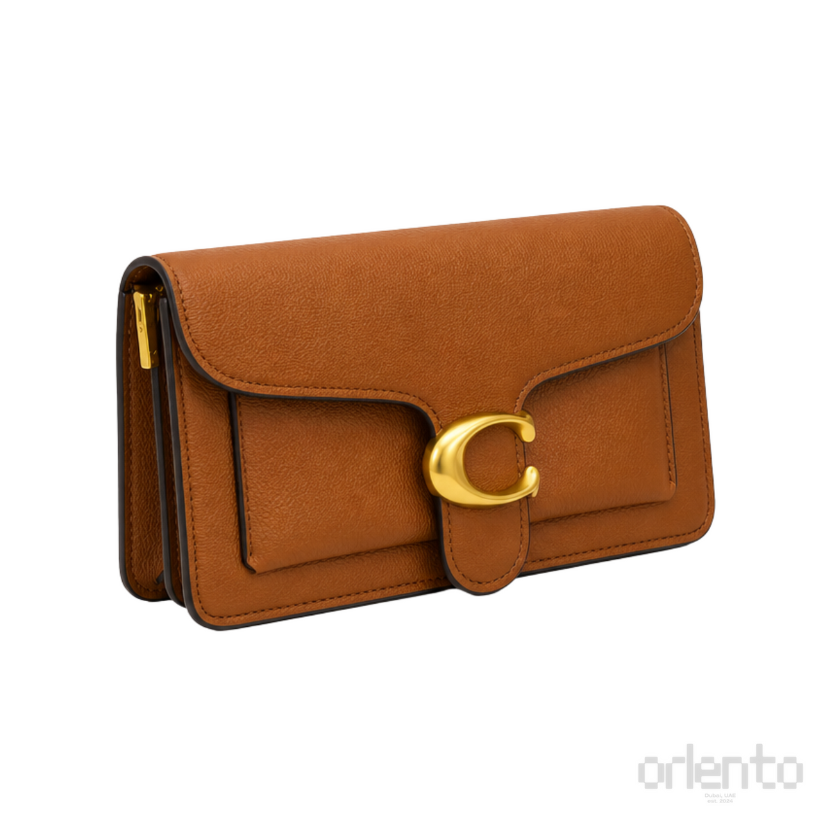 Coach Tabby Shoulder Bag 26 Camel Brown – product view