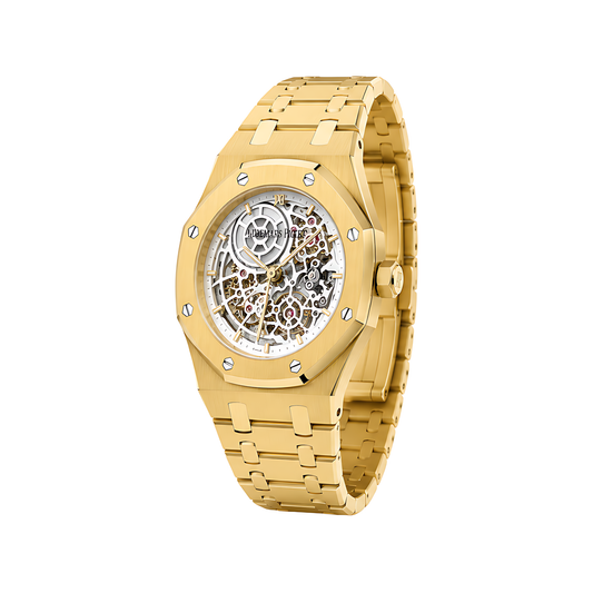 Audemars Piguet Royal Oak Double Balance Wheel Skeleton Gold Watch - image 2