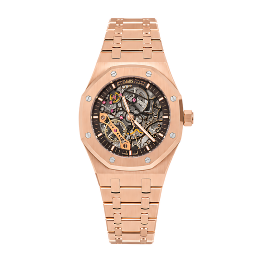 Audemars Piguet Royal Oak Skeleton Rose Gold Watch - image 1