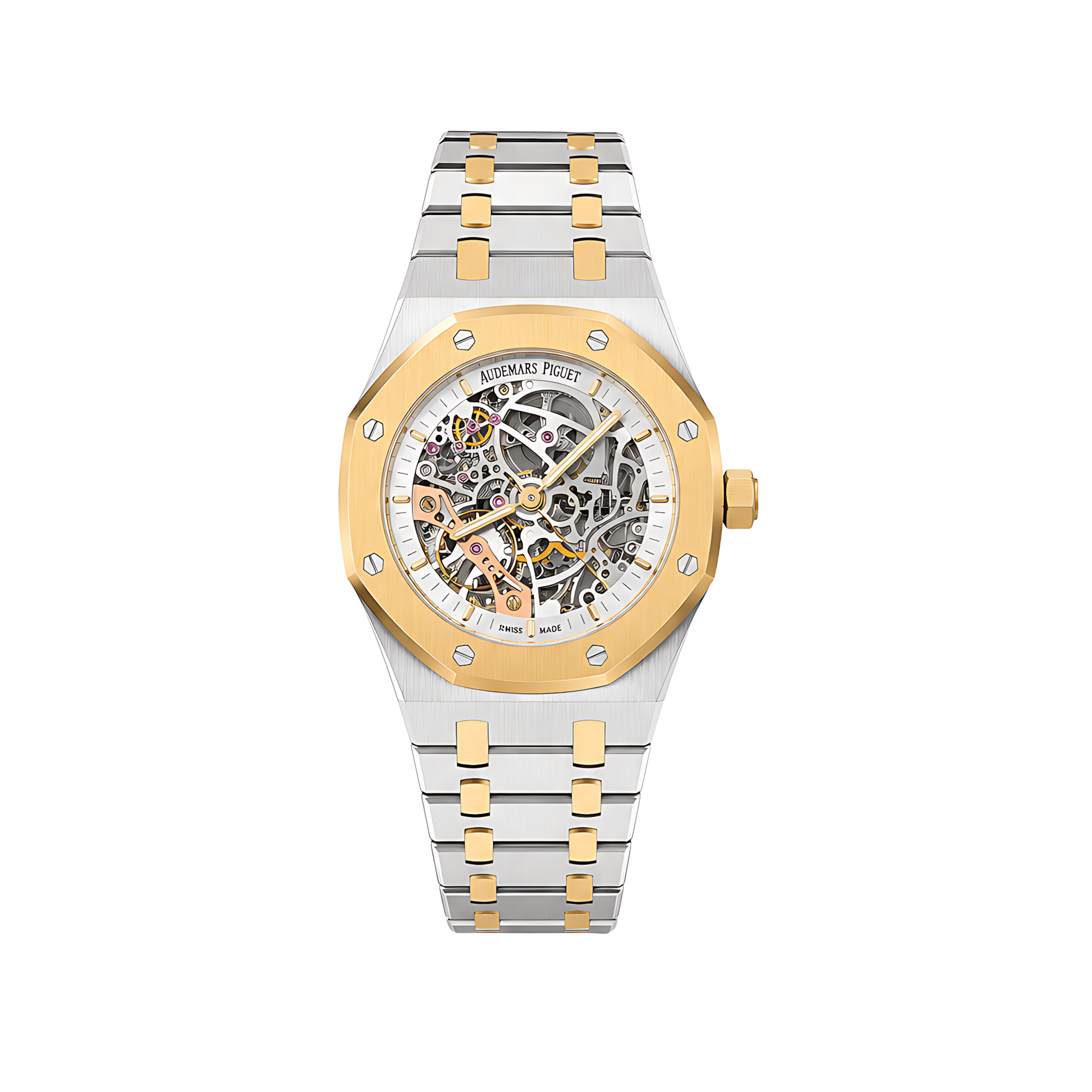 Audemars Piguet Royal Oak Skeleton Two Tone White Watch - image 1