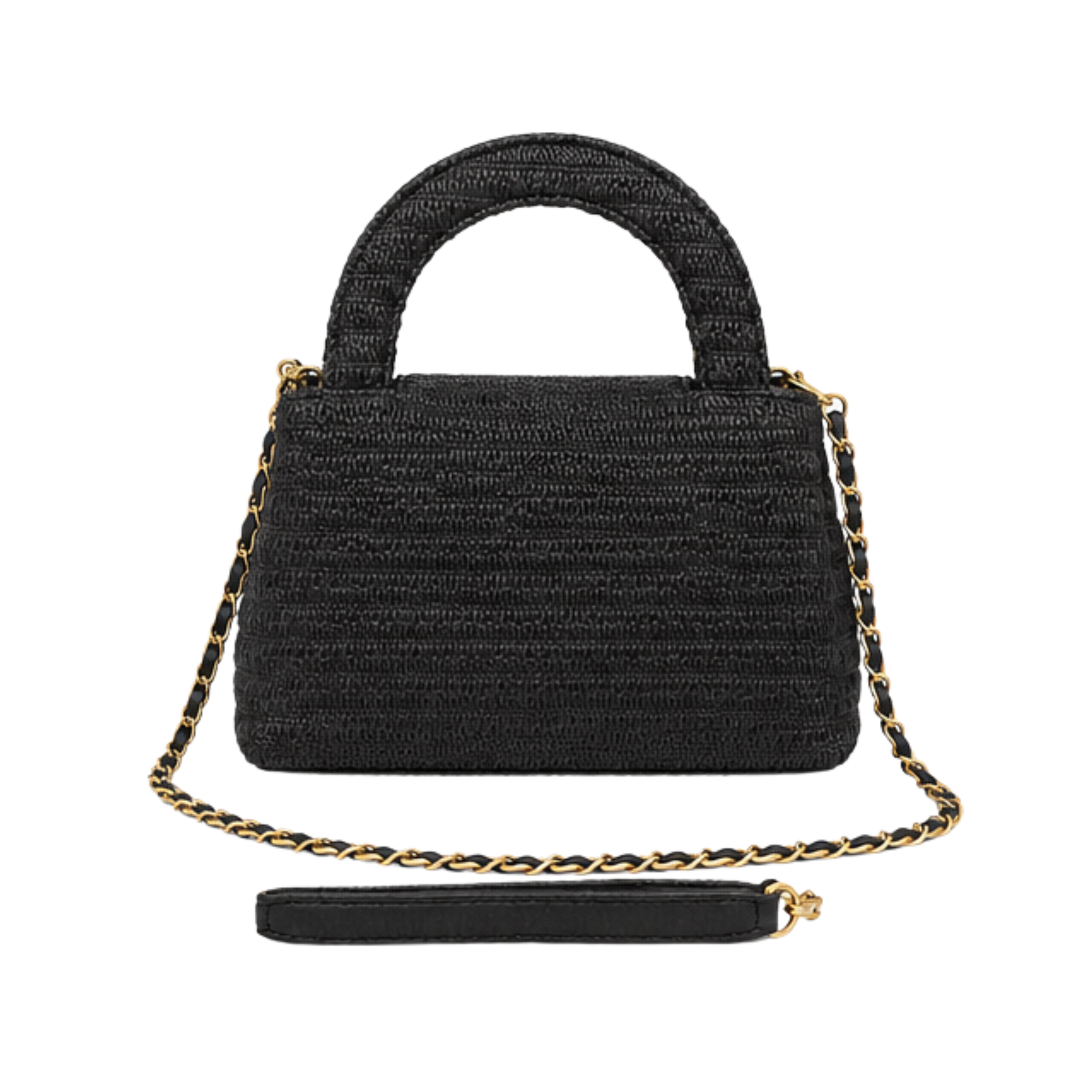 Chanel Nano Kelly Flap Bag Black – product view