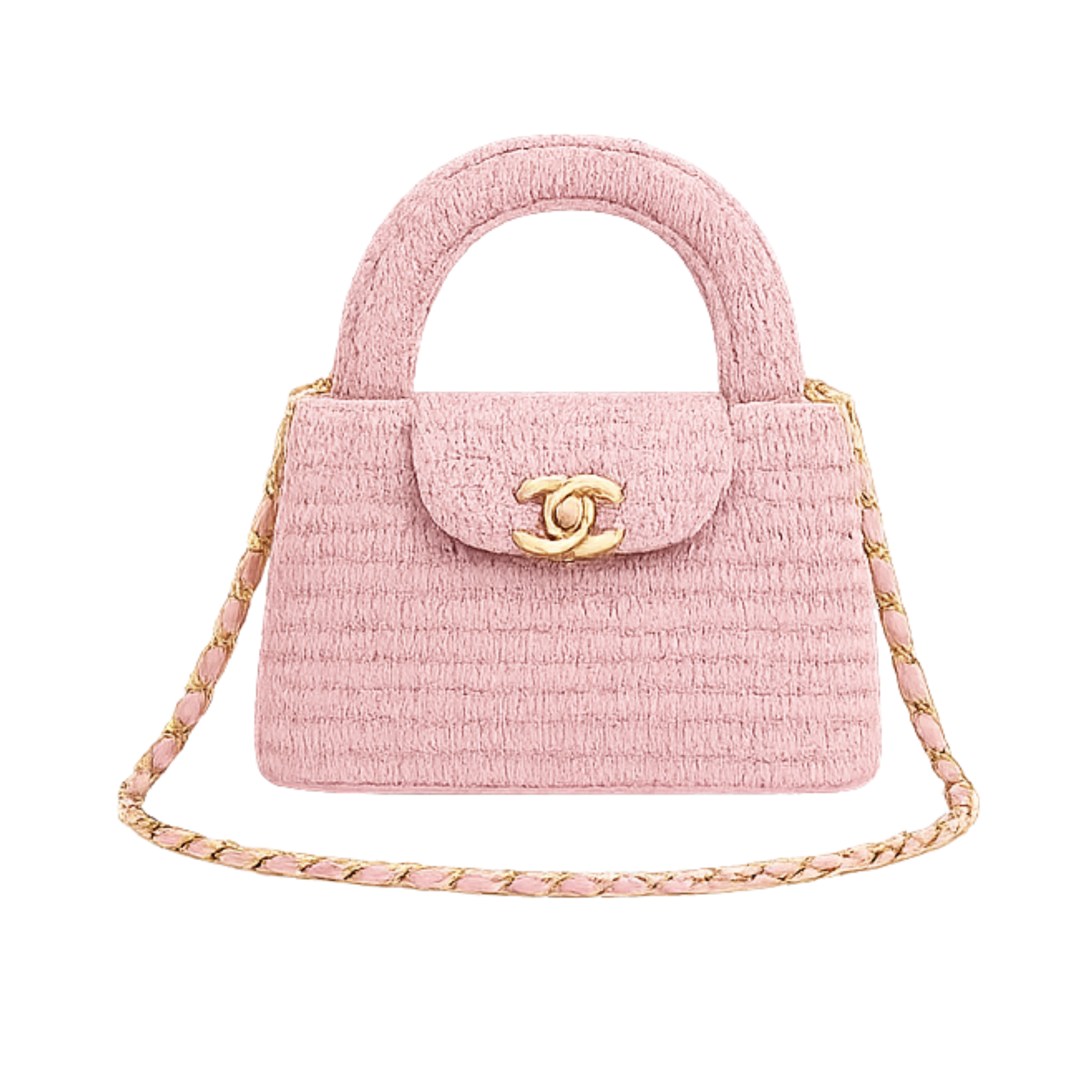 Chanel Nano Kelly Flap Bag Light Pink – product view