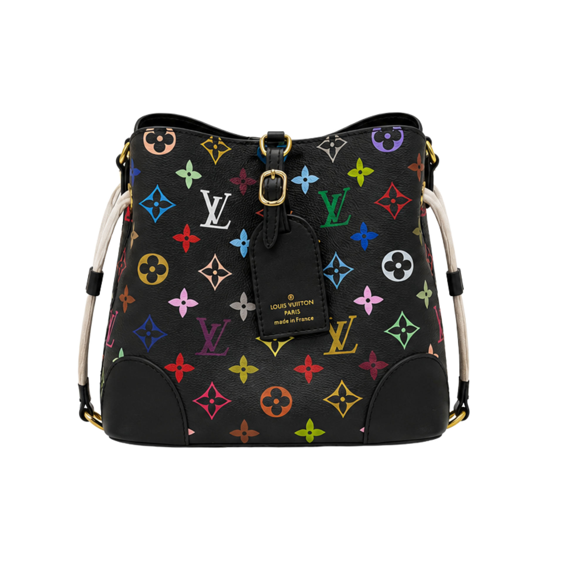 Louis Vuitton Monogram Multicolore NeoNoe Black Bag – product view