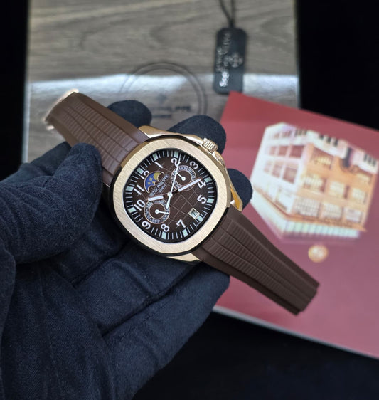 Patek Philippe Watch Aquanaut Luce Annual Calendar Brown Bag – product view