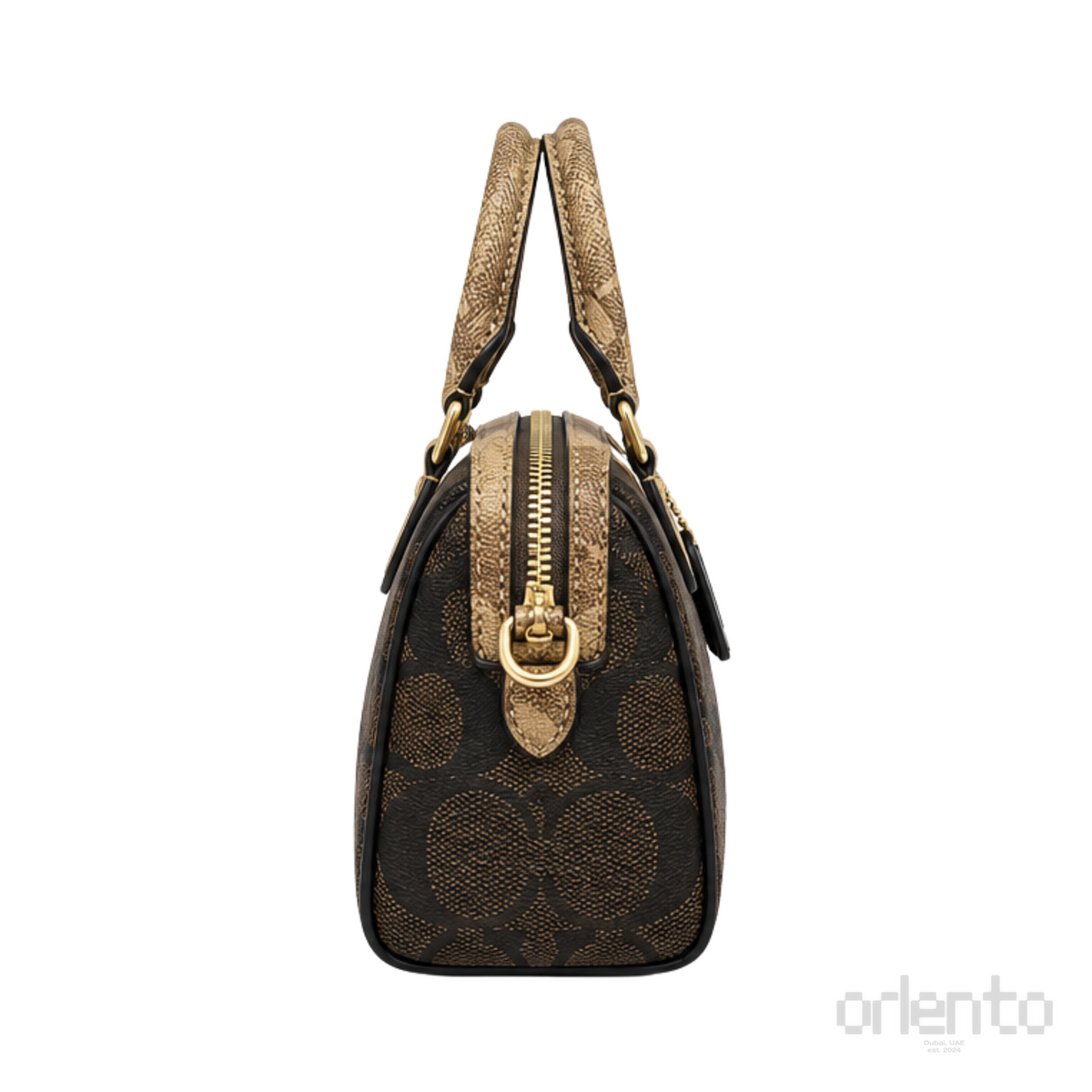 Coach Mini Rowan Walnut Tan Bag – product view