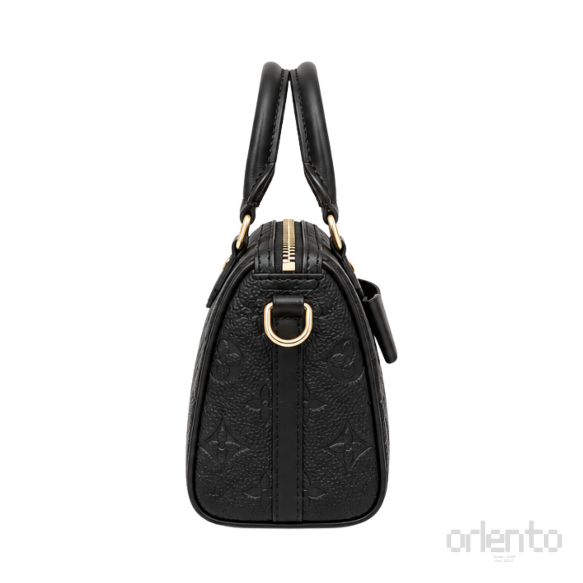 Louis Vuitton Nano Speedy Black Bag – product view
