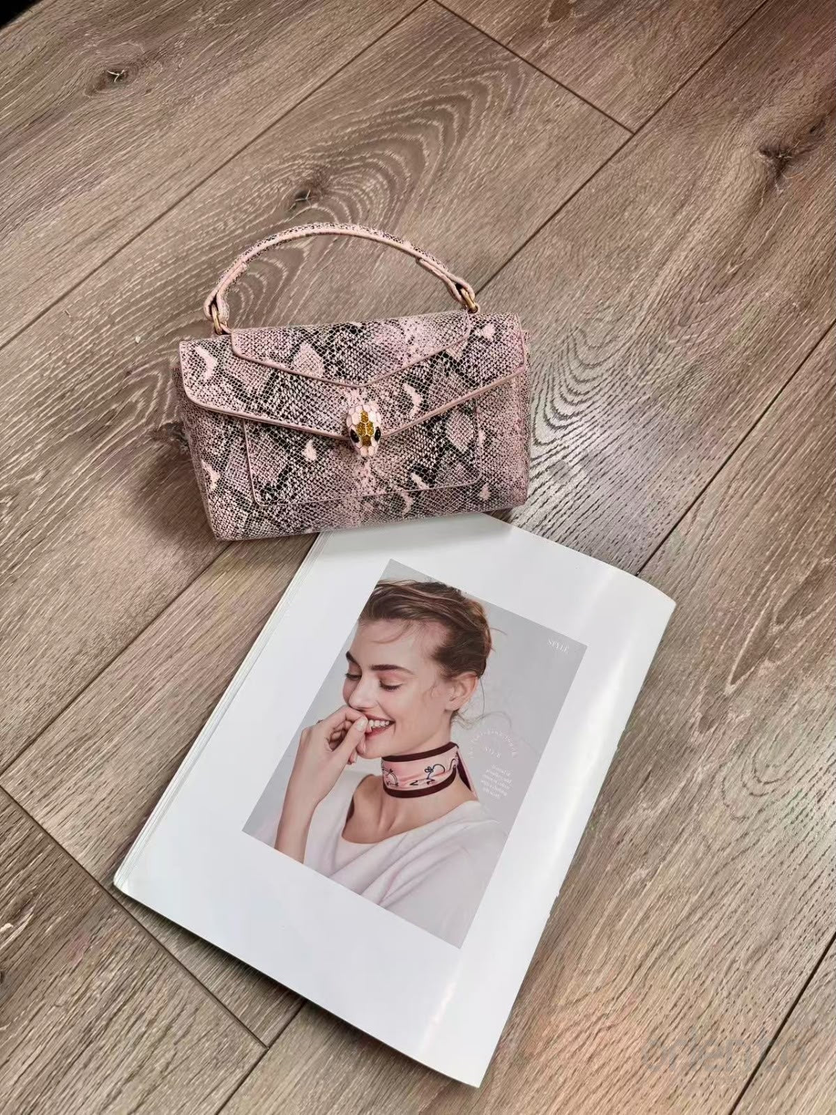 Bulgari Serpenti Forever Light Pink Bag – product view
