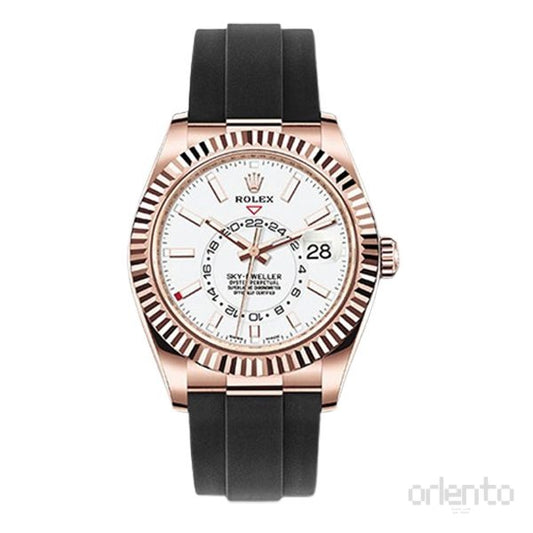 Rolex | Oyster Perpetual White Dial - Free & Fast UAE Shipping