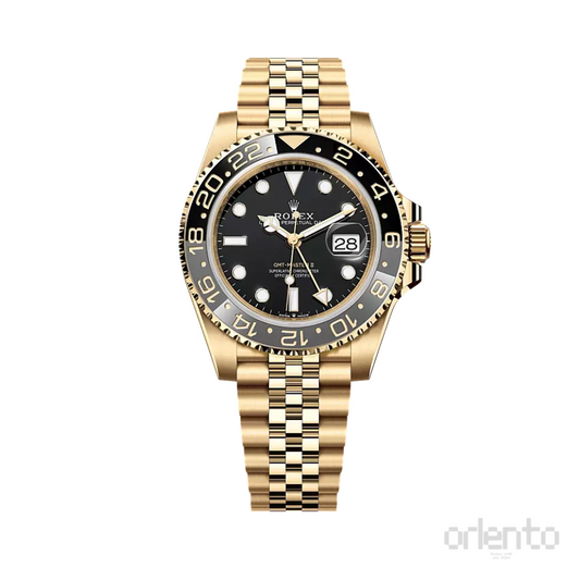 Rolex | GMT-Master II Yellow Gold Black Dial