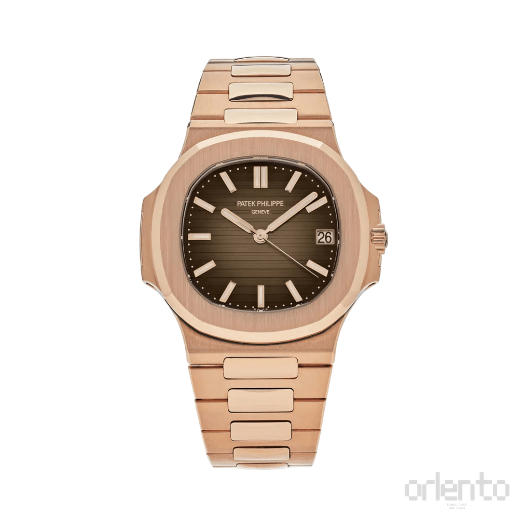 Patek Philippe | Nautilus Rose Gold Brown Dial - Free & Fast UAE Shipping