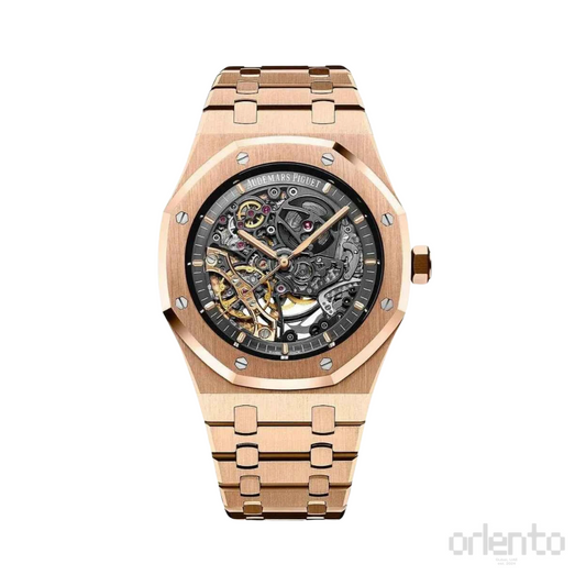 Audemars Piguet Watch | Royal Oak Skeleton Rose Gold