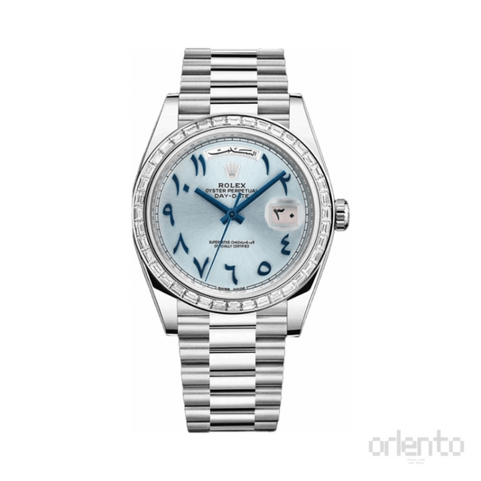 Rolex | Numerals Ice Blue Dial - Free & Fast UAE Shipping