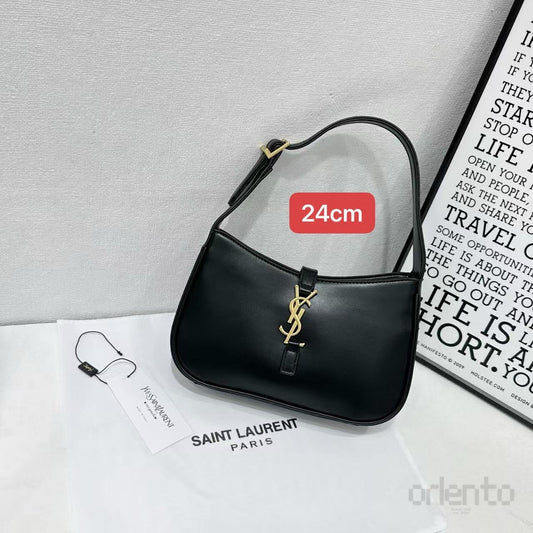 Saint Laurent Bag Le 5 à 7 Leather Hobo – product view