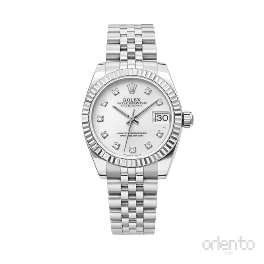 Rolex Watch | Datejust Oystersteel White Dial