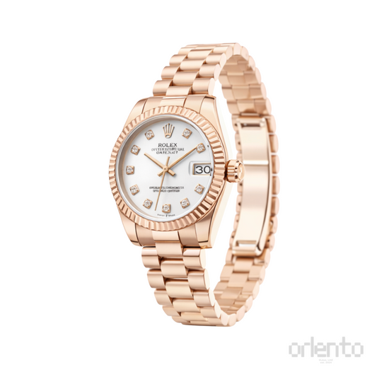 Rolex Watch | Datejust White Dial