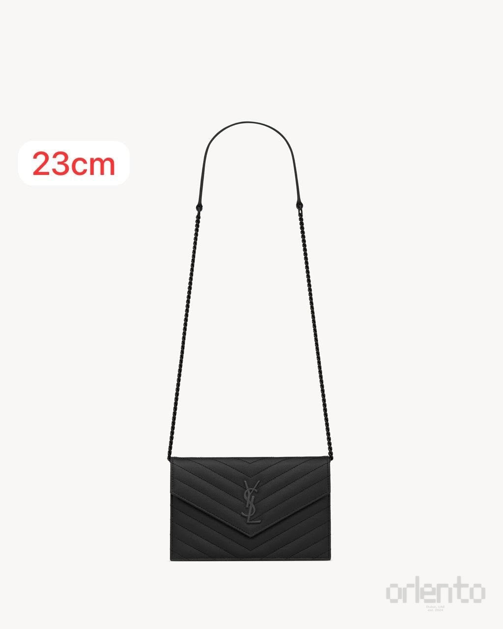 Saint Laurent Bag Cassandre Envelope Chain Wallet – product view