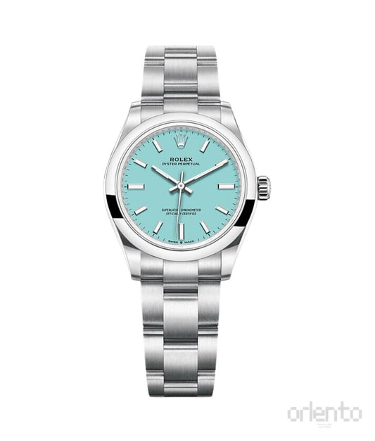 Rolex | Oyster Perpetual Op Tiffany Blue Dial - Free & Fast UAE Shipping