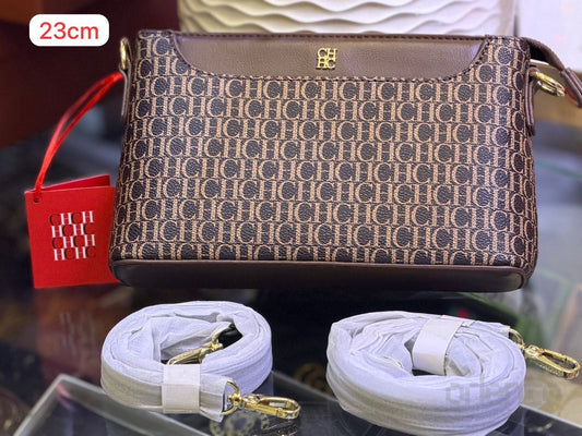 Carolina Herrera Bag Monogram Canvas Crossbody – product view
