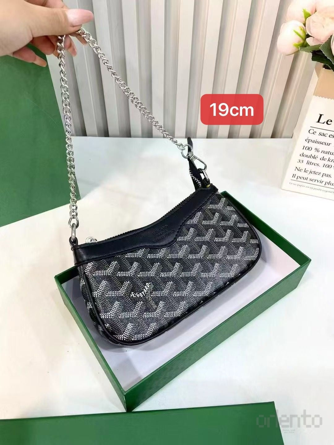 Goyard Pouch Goyardine Canvas – product view