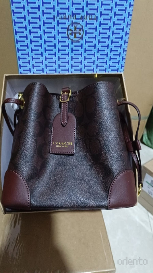Coach Bag Rowan Bucket Bag in Signature Canvas – product view