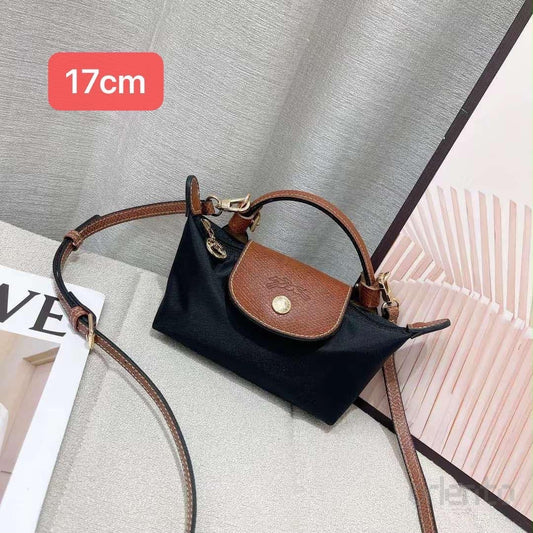 Longchamp Bag Le Pliage Original Pouch Handle Black – product view