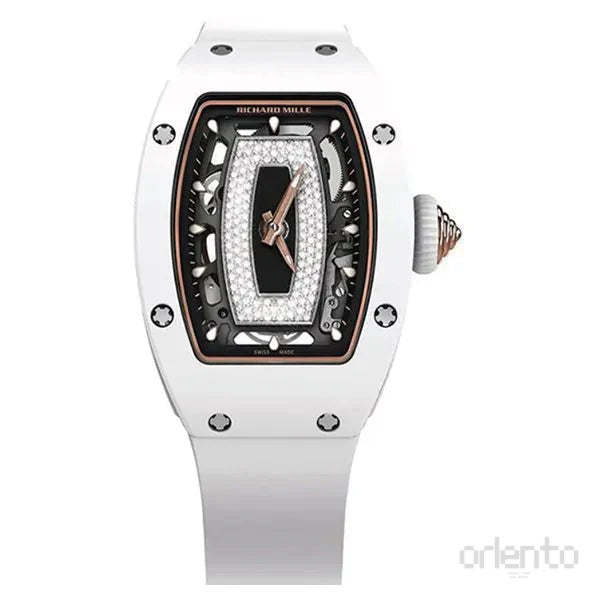 Richard Mille | RM 7-01 White Ceramic - Free & Fast UAE Shipping