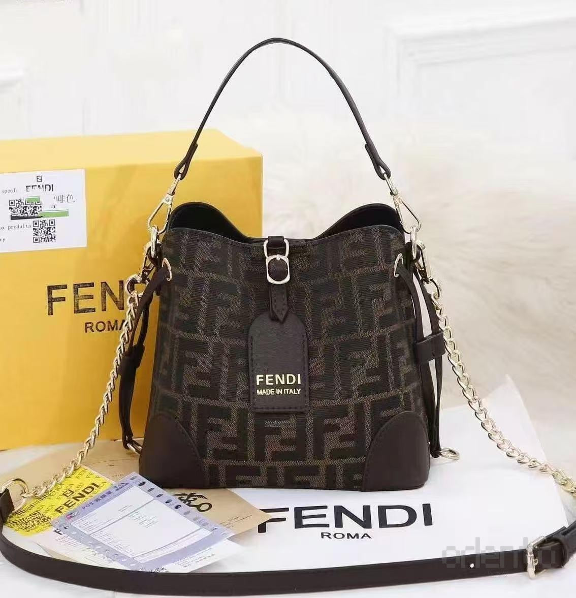 Fendi FF Monogram Bucket Bag – product view